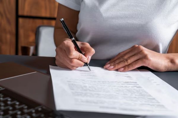 di chúc viết tay nhà đất
