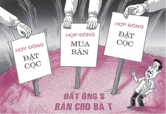 Hợp đồng đặt cọc mua bán nhà đất