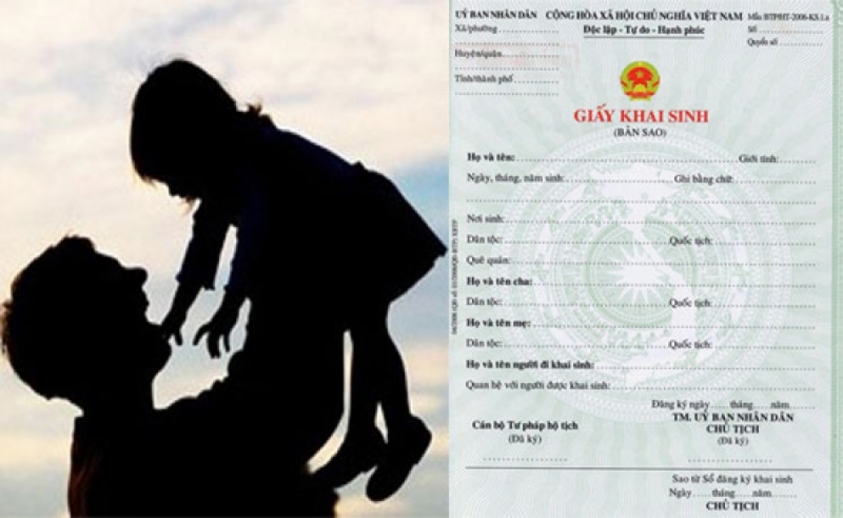 đổi tên trên giấy khai sinh