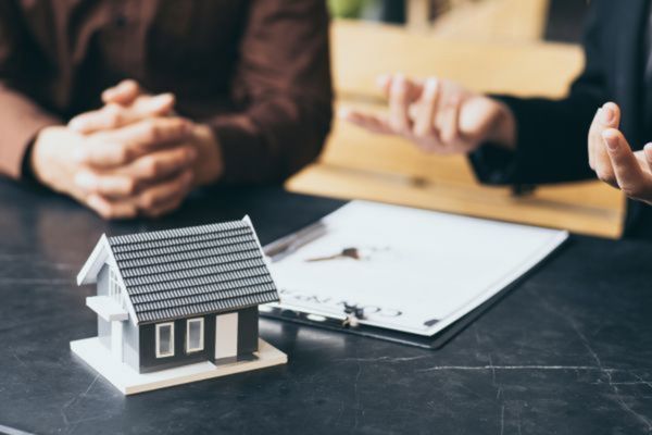 Đất được mua bằng tiền cho vay từ ngân hàng